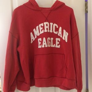AE Red sweat set
